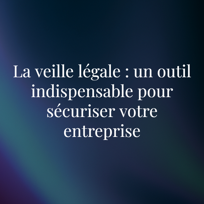Legal Monitoring