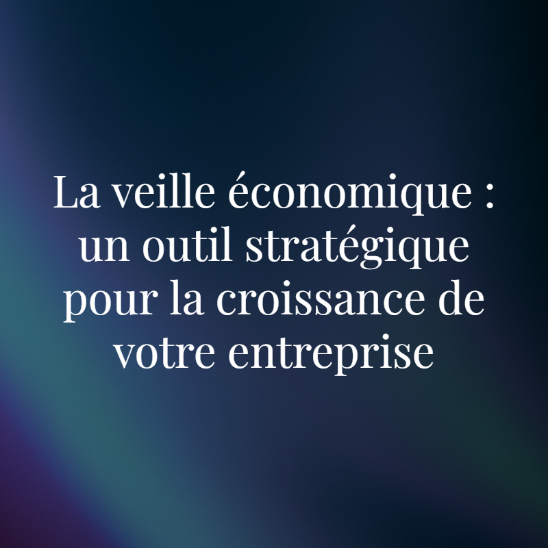 Economic Monitoring