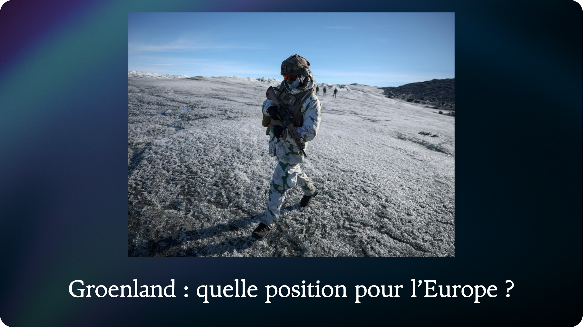 Greenland: what stance for Europe?
