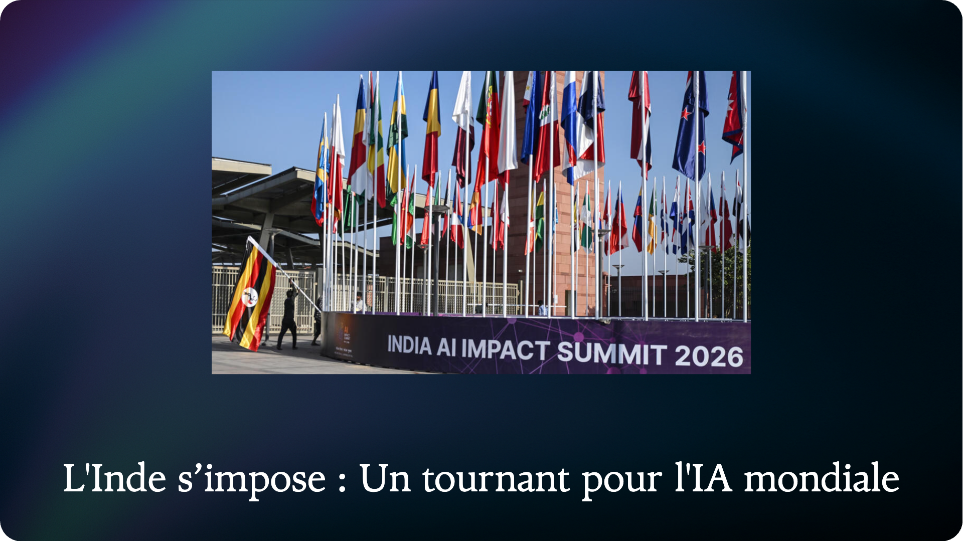 L'Inde s’impose : Un tournant pour l'IA mondiale